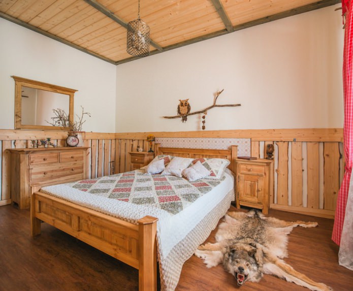 Landhaus-Schlafzimmer