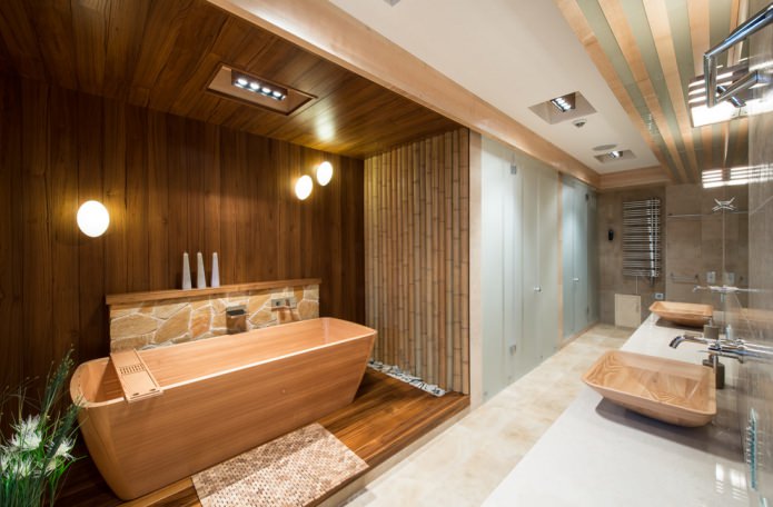 Bambus im Badezimmer