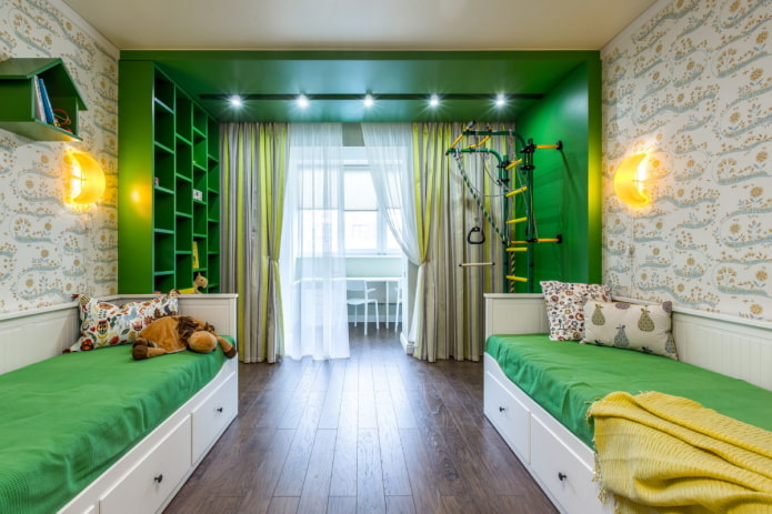 Kinderzimmer für zwei Jungen planen