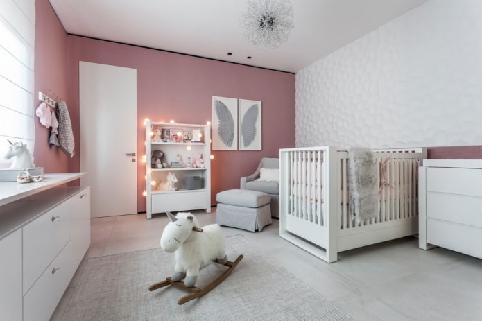 Kinderzimmer für ein Neugeborenes