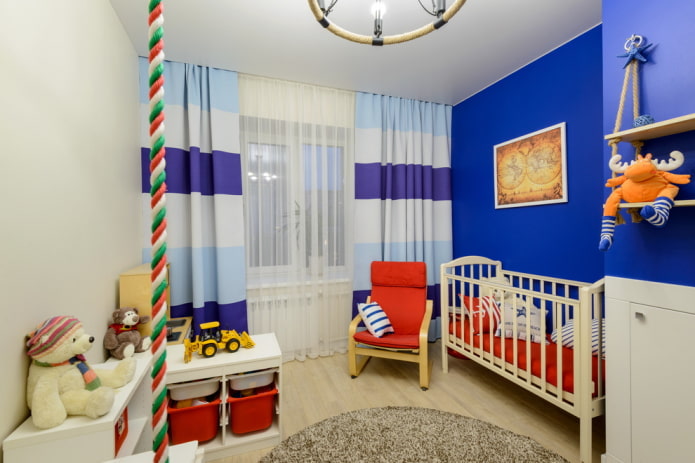 Babyzimmer im nautischen Stil