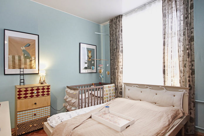 Kinderzimmergestaltung im Elternzimmer
