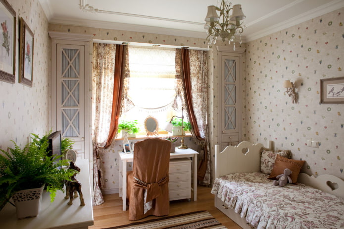 Kinderzimmer im Provence-Stil