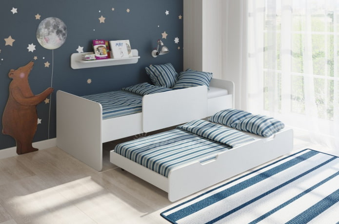 Etagenbett im Kinderzimmer