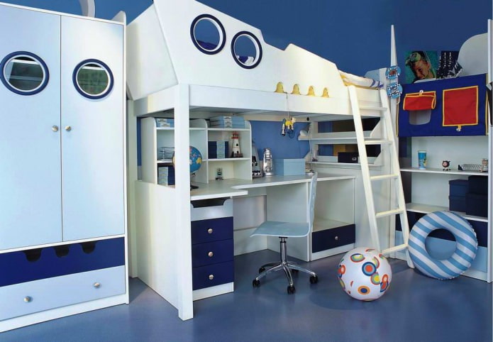 Maritimer Stil im Kinderzimmer