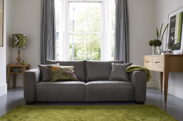 Foto eines Eurobook-Sofas im Innenraum