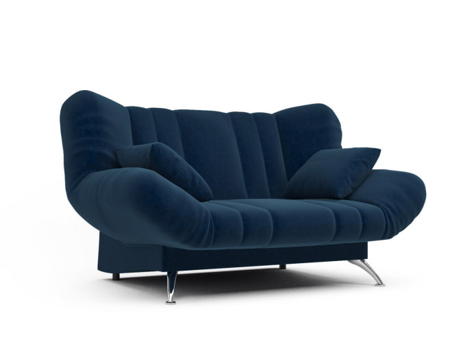 zusammengebautes Klick-Klack-Sofa