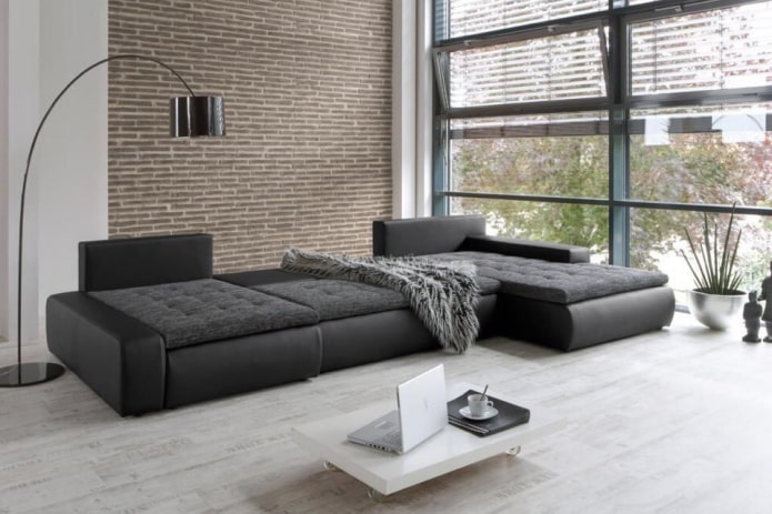 Klappsofa im modernen Stil