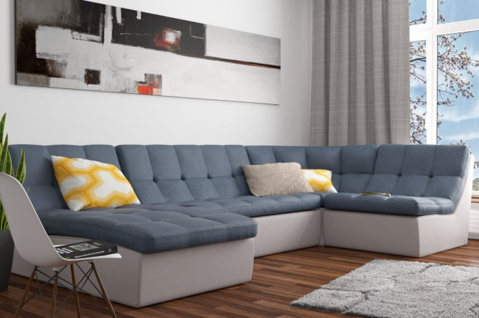 Klappsofa im modernen Stil