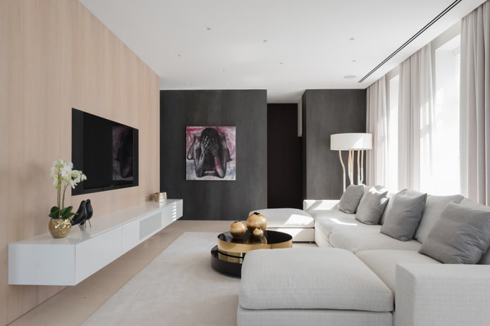 Weißes Sofa