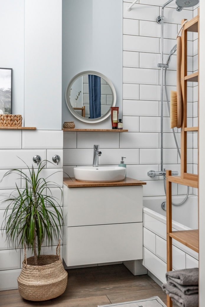 Pflanze im Badezimmer