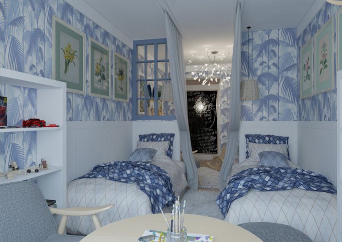 Kinderzimmer für zwei Kinder