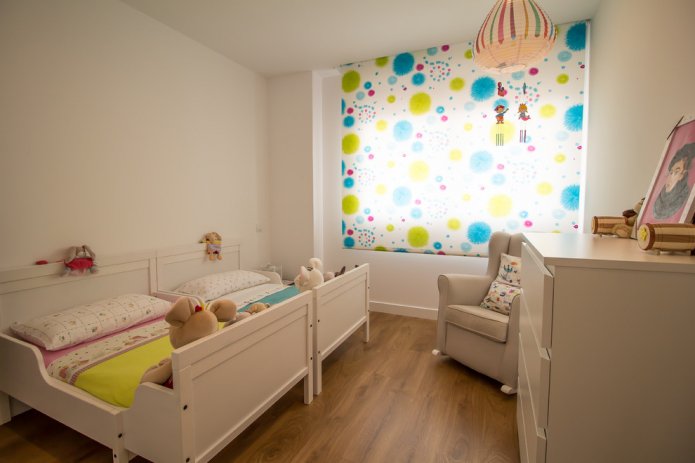 Schlafzimmer 9 Quadratmeter für zwei Kinder