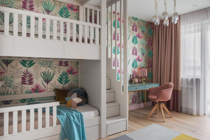 Kinderzimmer für zwei Mädchen