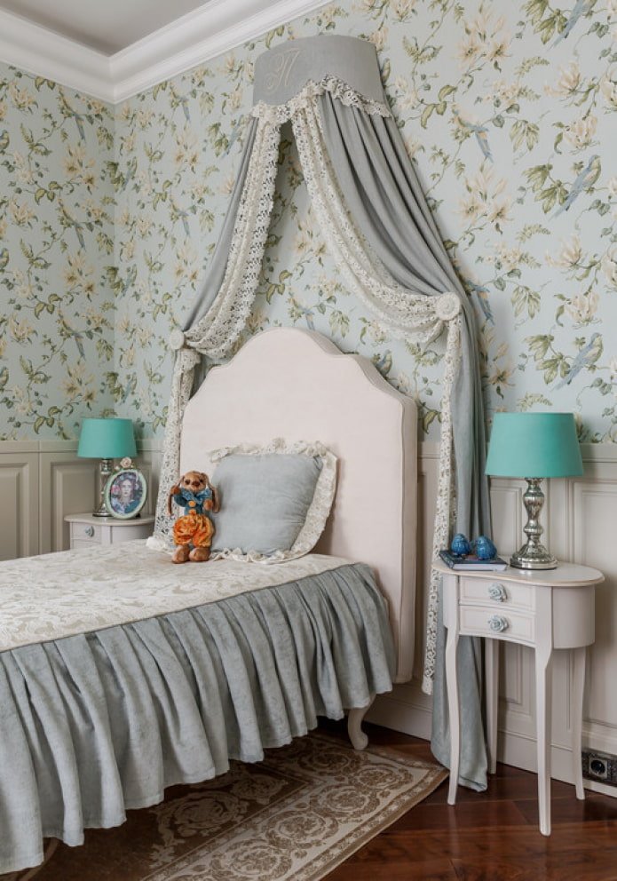 Kinderzimmer im Provence-Stil