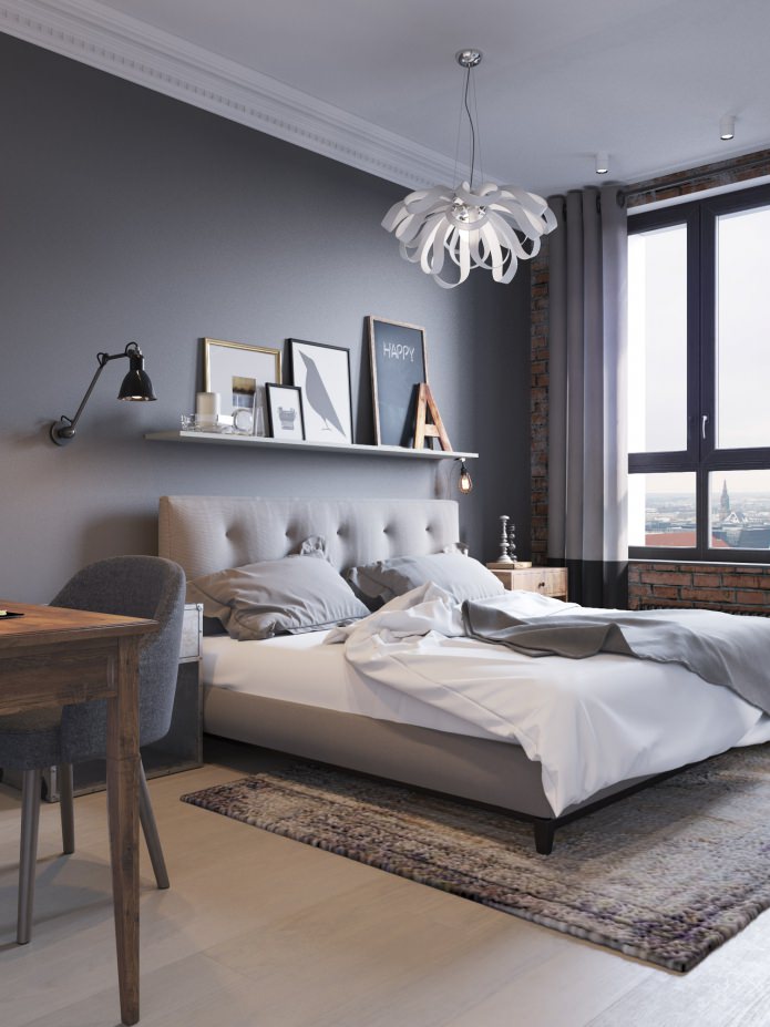 Schlafzimmer im modernen Stil