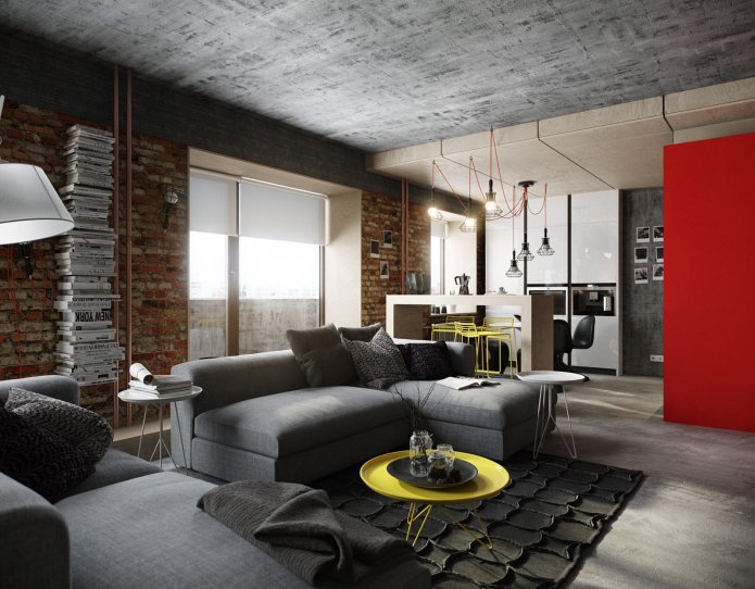 Wohnung im Loft-Stil
