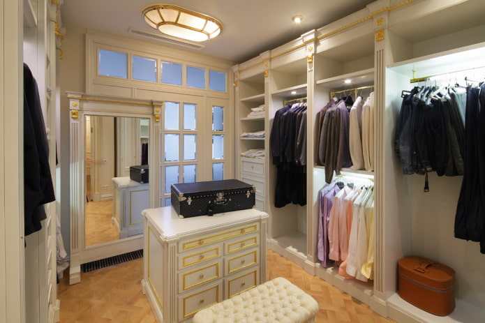 modernes Kleiderschrankdesign