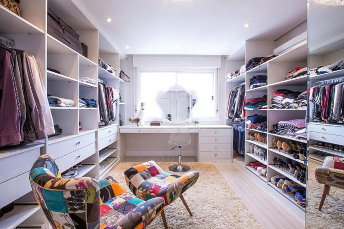 modernes Kleiderschrankdesign