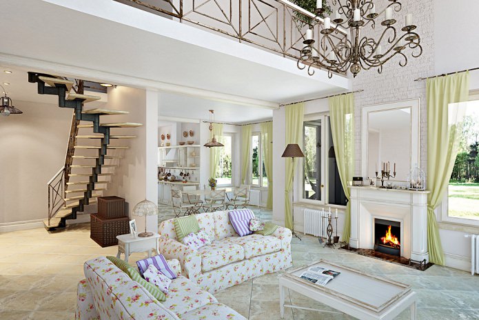 Hausdesign im Provence-Stil