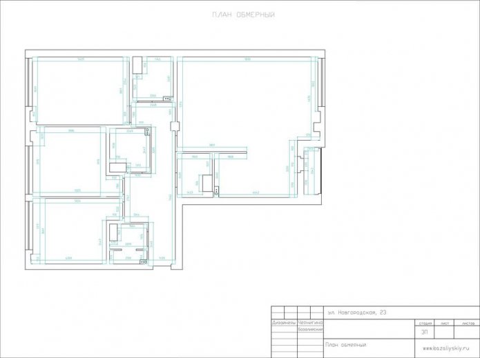 Wohnungsplan 145 m²