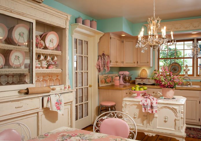 Shabby Chic Küche