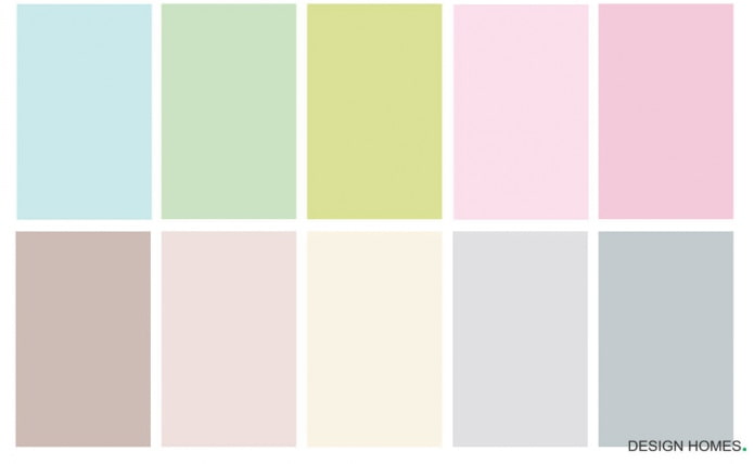 Shabby-Chic-Farbschema