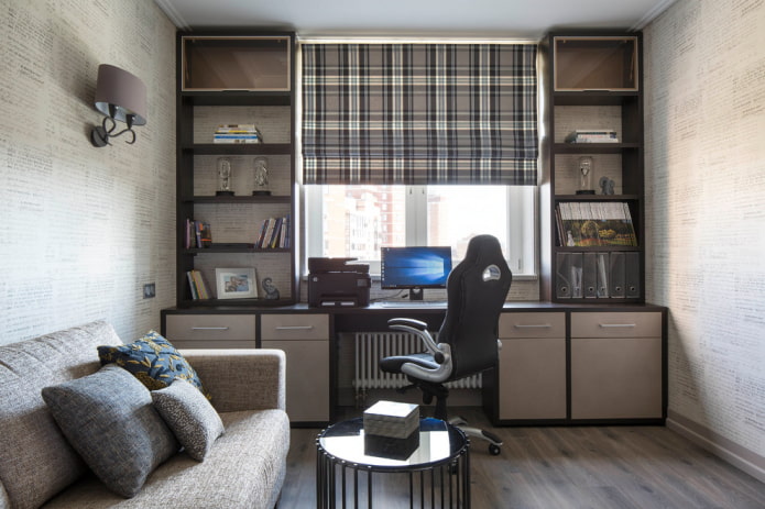 Möbel im Arbeitszimmer
