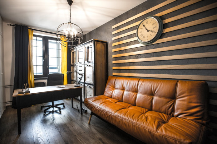 Arbeitszimmer im Loft-Stil