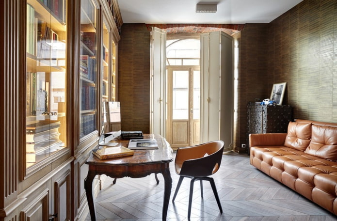 Arbeitszimmer im Loft-Stil