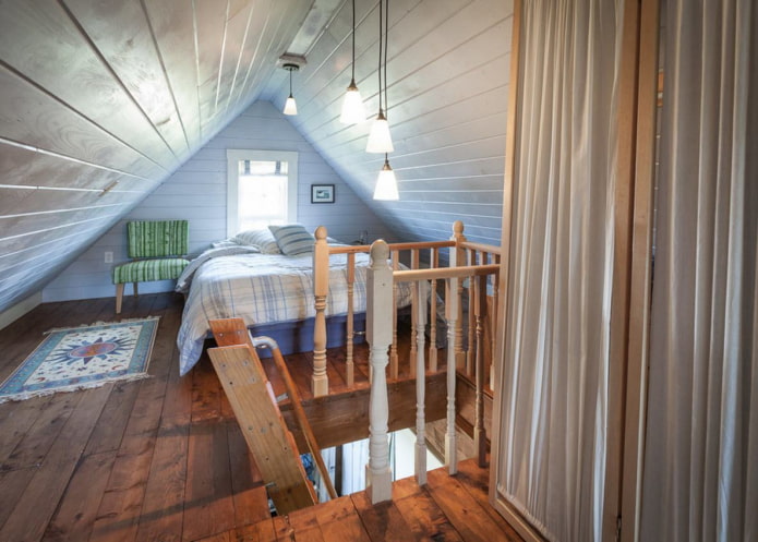 Schlafzimmer im Dachgeschoss
