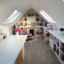 Wie dekoriert man ein Zimmer in Dachboden?-2