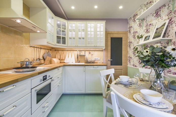 Küche im Provence-Stil