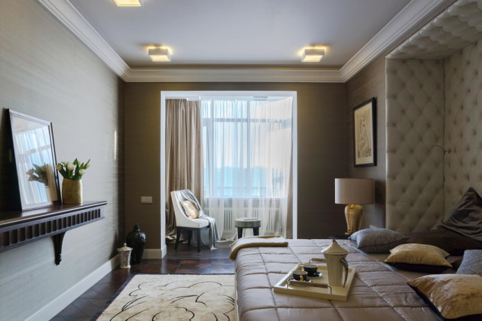 Innenansicht einer Dreizimmerwohnung von 100 Quadratmetern