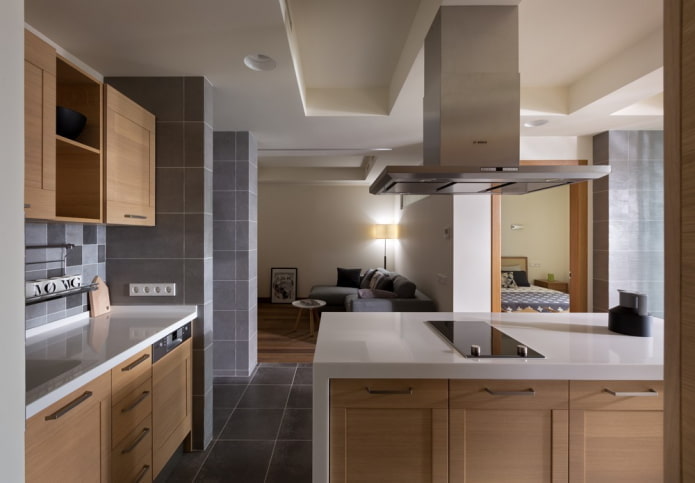 Innenansicht einer Dreizimmerwohnung von 100 Quadratmetern