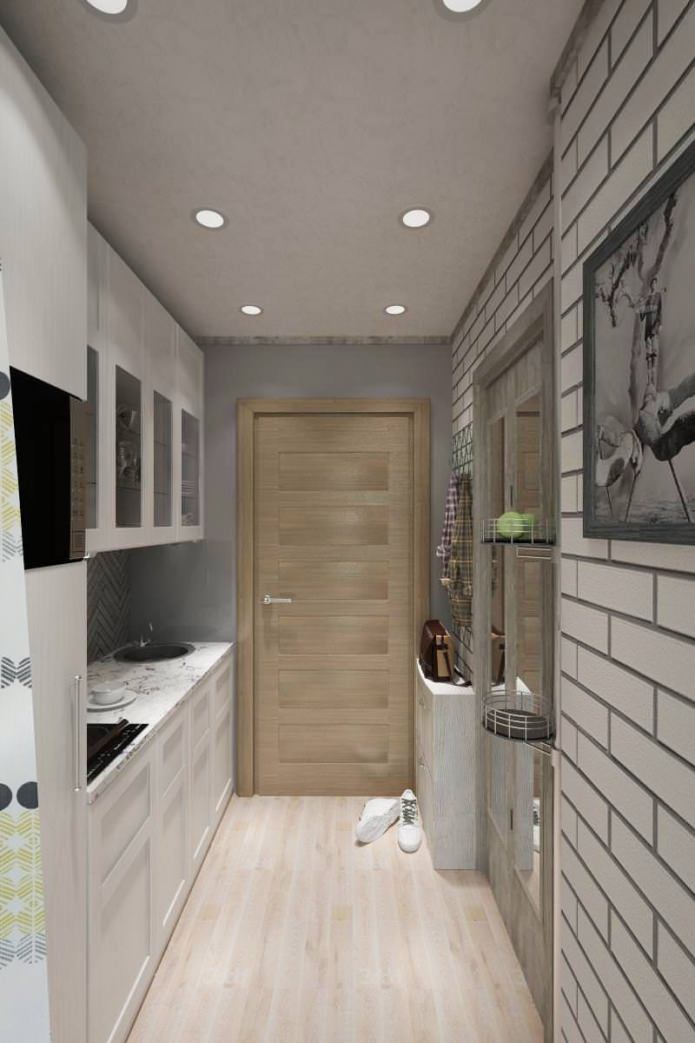Foto eines 14 m² großen Studio-Designs.