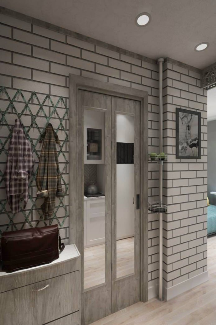 Foto eines 14 m² großen Studio-Designs.