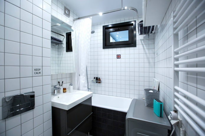 Kombiniertes Badezimmer