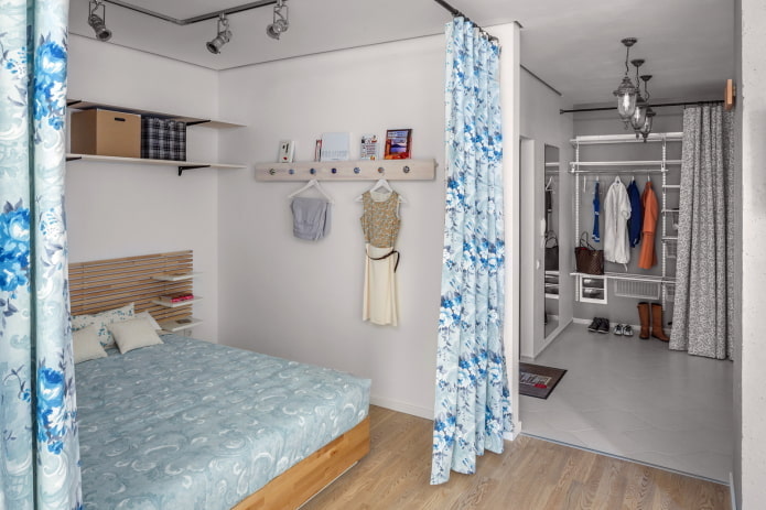Innenansicht eines 40 Quadratmeter großen Studio-Apartments
