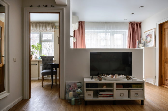 Zoneneinteilung der Wohnung