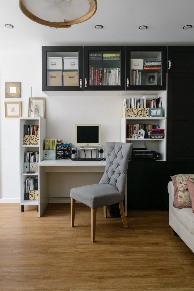 Arbeitsplatz in der Wohnung
