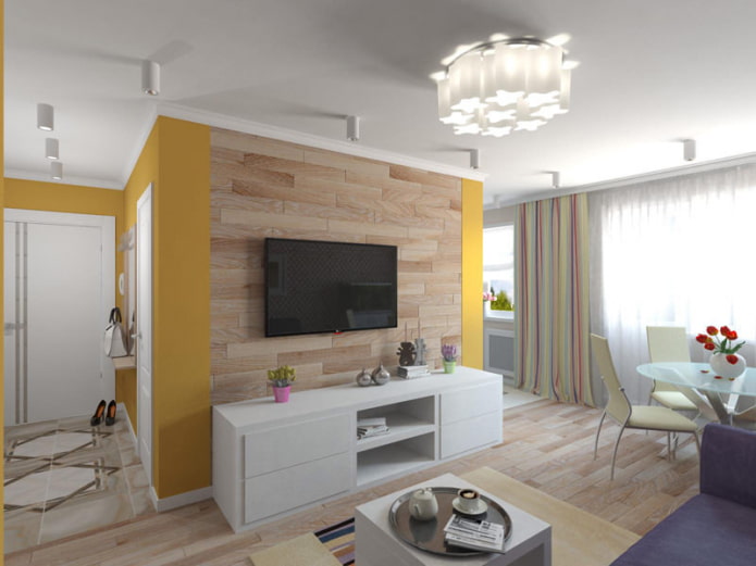 Wohnzimmer-Esszimmer