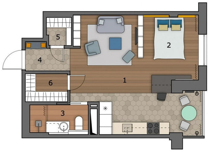 Studio-Layout