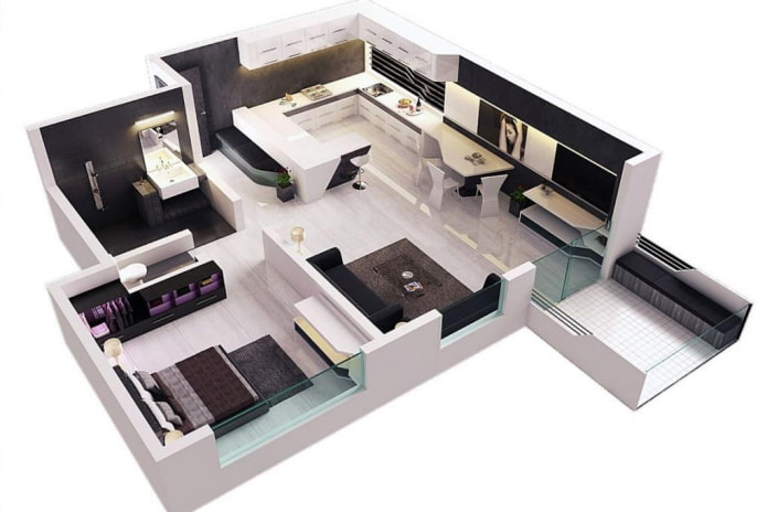 Euro-Zimmer-Wohnung