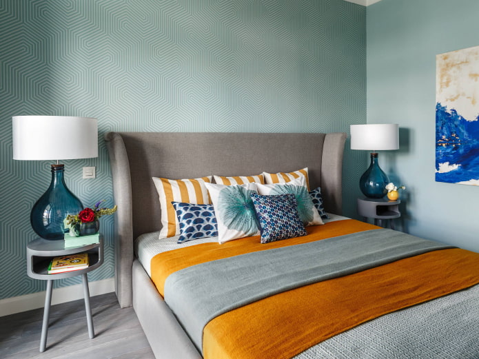 Schlafzimmer in einer Zweizimmerwohnung