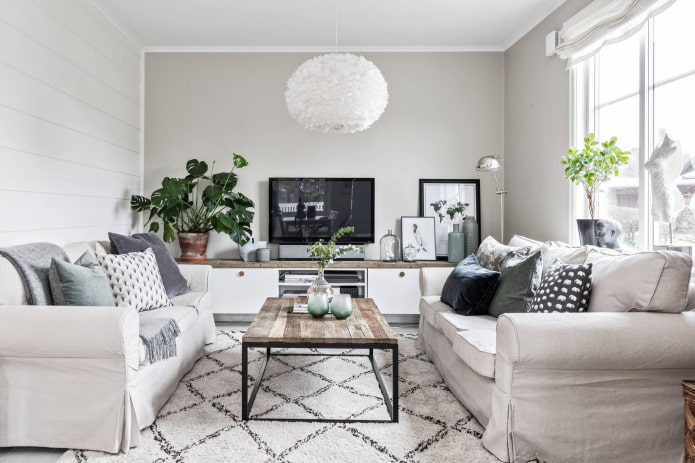 Skandinavisches Wohnzimmer