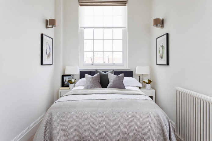 Kleines separates Schlafzimmer
