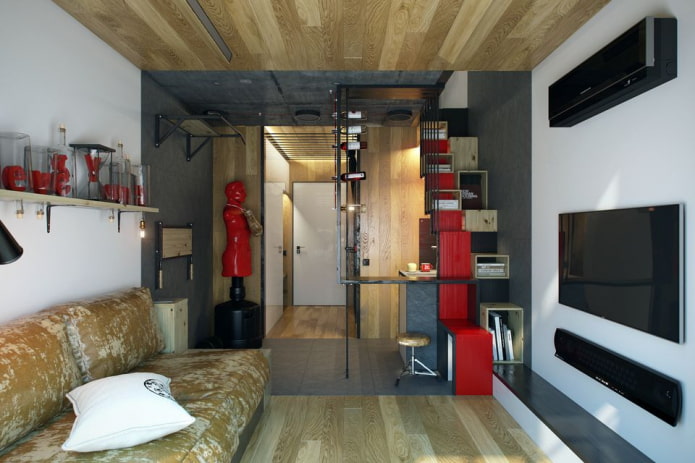 Studio im Loft-Stil