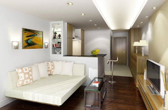 Studio 18 m².