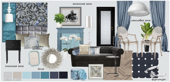 Design im neoklassizistischen Stil
